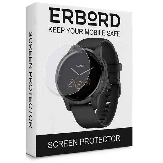 3x ERBORD Гідрогелева фольга для Garmin Vivoactive 4s