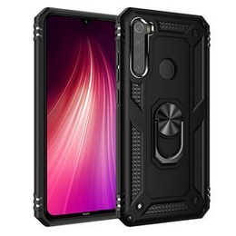 Броньований Чoхол до Xiaomi Redmi Note 8, Nox Case Ring, чорний