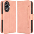 Откидной чехол для Huawei Nova 11 Pro, Card Slot, розовый