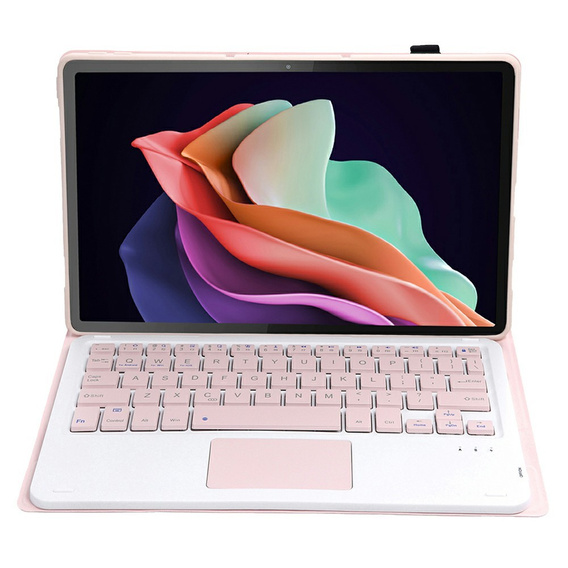 Чохол + клавіатура Lenovo Tab P11 Gen 2, Pen Slot TouchPad, рожевий rose gold