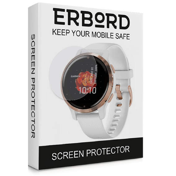 3x ERBORD Гідрогелева фольга для Garmin Venu 2S