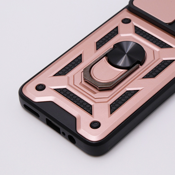 Чохол NOX Camera Slide Motorola Moto G54 5G, CamShield Slide, рожевий rose gold