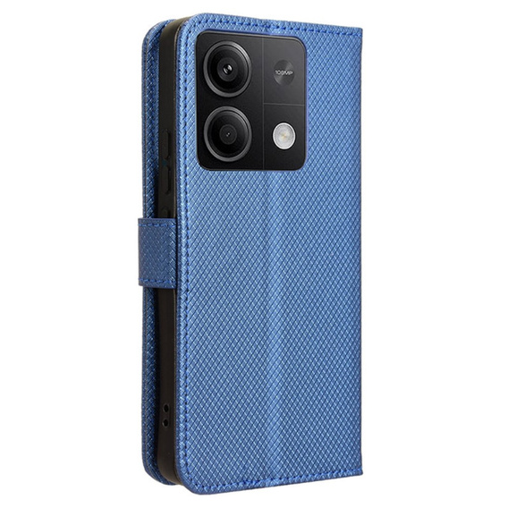 Откидной чехол для Xiaomi Redmi Note 13 5G, Wallet Smart Magnet, синий
