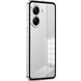 Чохол для Xiaomi Poco X7 Pro 5G, Frame Case, сріблястий