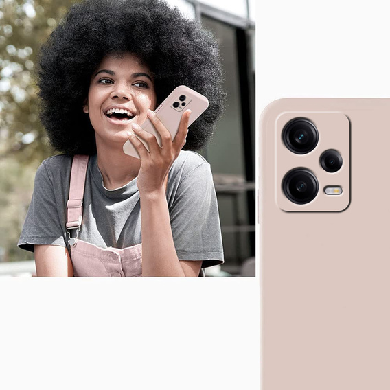 Чoхол до Xiaomi Redmi Note 12 Pro+ 5G, Silicone Lite, рожевий