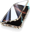 Чохол для iPhone 16 Pro, Magnetic Dual Glass, золотий