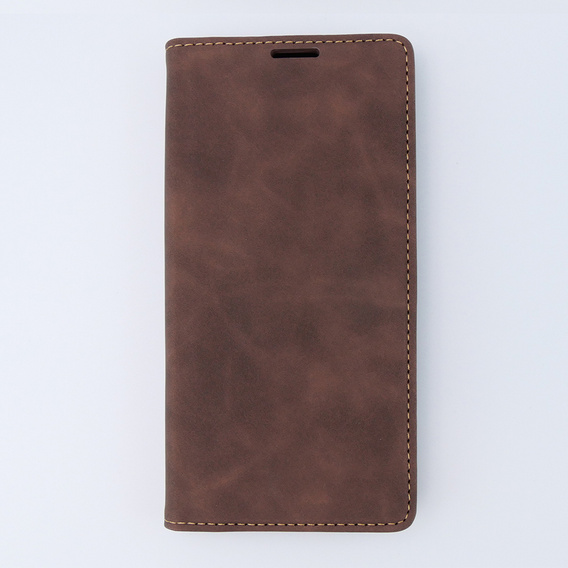 Чехол для Motorola Moto G13/ G23 4G, ERBORD Vintage, бумажник с клапаном, кофе