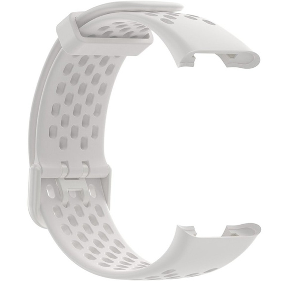 Силиконовый ремешок для Xiaomi Mi Band 7 Pro, White