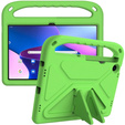 Детский чехол для Lenovo Tab M10 Plus 10.6 Gen 3 TB-125F TB-128F, детский чехол с ручкой, зелёный