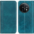 Чохол-фліп для OnePlus 11 5G, Split Leather, зелений