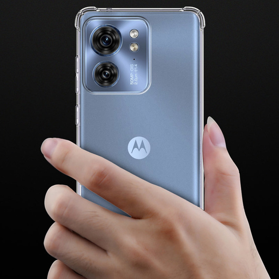 Чехол до Motorola Edge 40, Dropproof, прозрачный