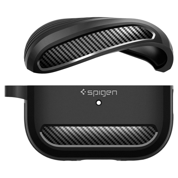 Чехол SPIGEN  до Airpods Pro 1 / 2, Rugged Armor, Matte Black