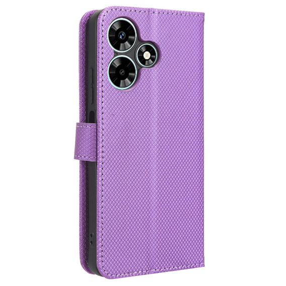 Чохол-книжка для Infinix Hot 30i, Wallet Smart Magnet, фіолетовий