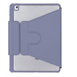 Чехол клавиатура для iPad 11" 2025 A16 (11 gen.) / iPad 10.9" 2022 (10 gen.), Rotary 360° Leather, фиолетовый