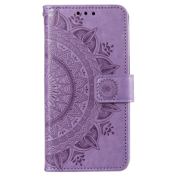 Откидной чехол для Xiaomi Redmi A3, Mandala, фиолетовый