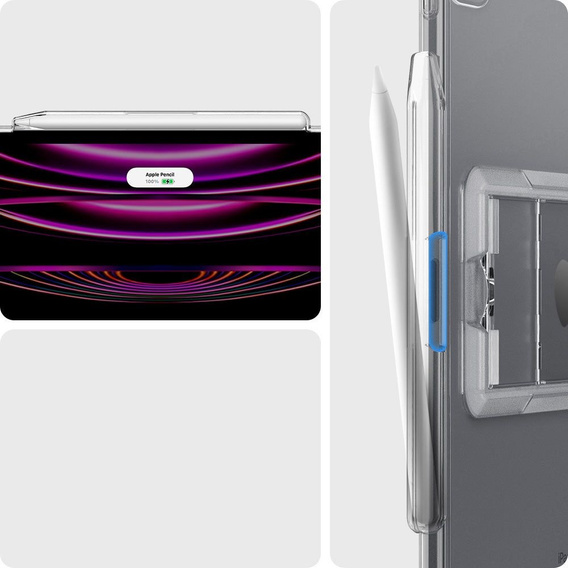 Чохол SPIGEN до iPad Air 4 2020 / Air 5 2022, AirSkin Hybrid, Crystal Clear