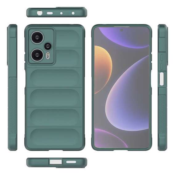 Чехол до Xiaomi Poco F5 5G, Gaming Shockproof, зелёный