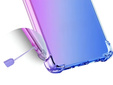 Чехол для Honor 400 Lite, Gradient Dropproof, Фиолетовый / синий