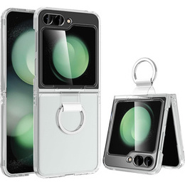 Чехол-держатель Ring Holder для Samsung Galaxy Z Flip5 5G, прозрачный