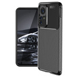 Чехол до Xiaomi 12T, Carbon Gel, чёрный