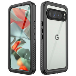 IP68 водонепроникний чохол для Google Pixel 9 Pro XL, Redpepper, чорний