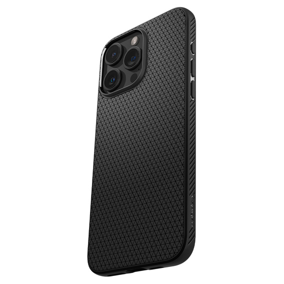 Чехол Spigen до iPhone 15 Pro Max, Liquid Air, чёрный
