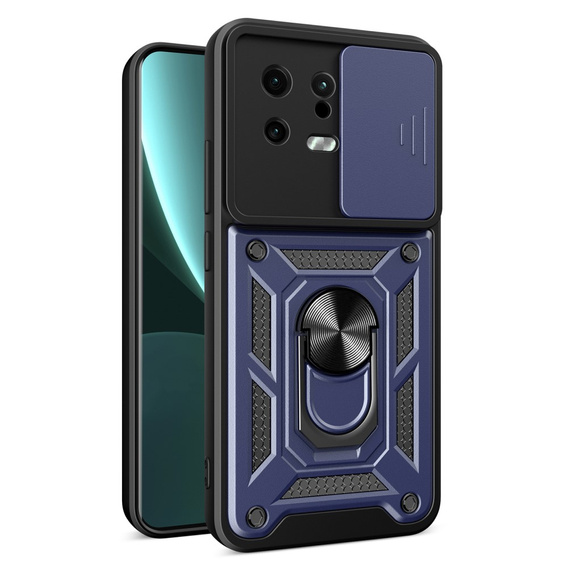 Чехол NOX Camera Slide Xiaomi 13, CamShield Slide, синий