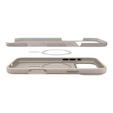 Чохол Spigen для iPhone 17 Pro Max, Silicone Fit MagSafe, Stone