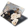 Чехол дял ноутбуку ENKAY HardShell до MacBook Air 13 A2337 M1 A2179 A1932, Gold flowers