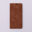 Чехол для Xiaomi Redmi 12C, ERBORD Vintage, бумажник с клапаном, коричневый