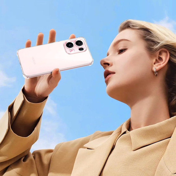 Чехол до Oppo Reno 13 Pro, Dropproof, прозрачный