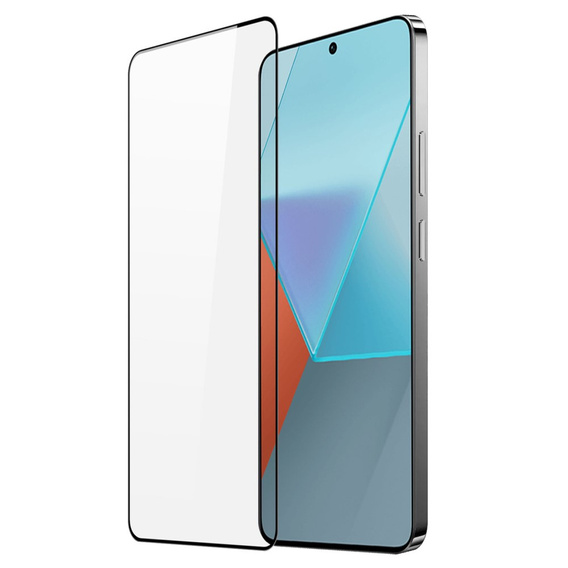 Загартоване скло для Xiaomi Redmi Note 13 5G, Dux Ducis на весь екран, чорна рамка
