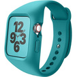 Ремінець + чохол Suritch для Apple Watch 4/5/6/7/8/SE 44/45mm, синій