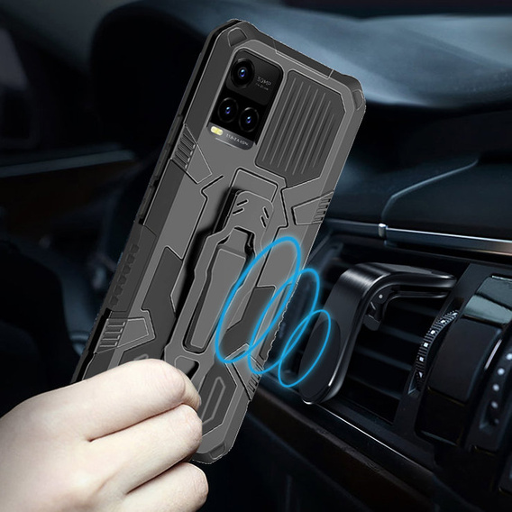 Чехол Hybrid KickStand для Vivo Y21/Y21s/Y33s, Black