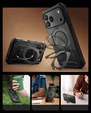 Чохол-сумка для iPhone 17 Pro Max, Unicorn Beetle Grip Pro Mag, чорний