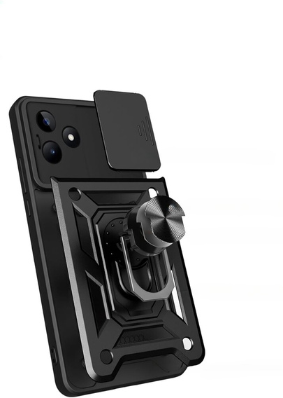Чохол NOX Camera Slide Realme C63, CamShield Slide, чорний