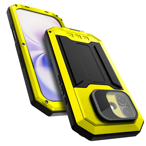 Бронированный чехол R-JUST с защитой экрана и подставкой для iPhone 17