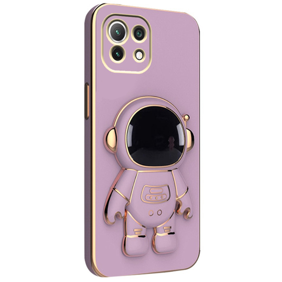 Чoхол до Xiaomi Mi 11 Lite / Mi 11 Lite 5G / 11 Lite 5G NE, Astronaut, фіолетовий