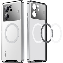 Защитный чехол для камеры Xiaomi 13T / 13T Pro, CamShield MagSafe, прозрачный / серебряный