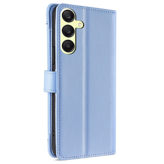 Откидной чехол для Samsung Galaxy A25 5G, Wallet Zipper Pocket, синий