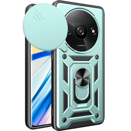 Чохол NOX Camera Slide Xiaomi Redmi A3, CamShield Slide, зелений