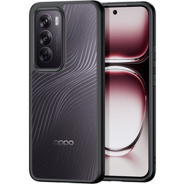 Чохол DuxDucis для Oppo Reno 12, Aimo case, прозорий / чорний