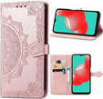 Чохол-книжка для Samsung Galaxy M52 5G, Mandala, рожевий