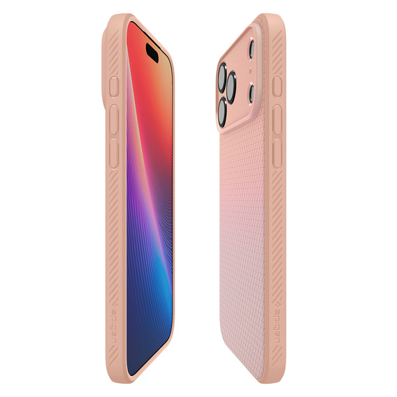 Чехол Spigen Liquid Air для iPhone 17 Pro Max, Rose Titanium