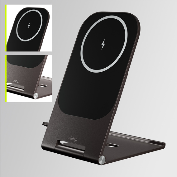 Беспроводное индуктивное зарядное устройство ERBORD 3 в 1