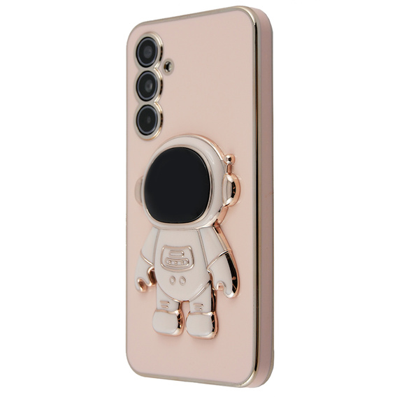 Чoхол до Samsung Galaxy A54 5G, Astronaut, рожевий rose gold