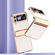 Чехол для Samsung Galaxy Z Flip 4 5G, ElectroLeather, белый
