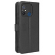 Откидной чехол для Xiaomi Redmi 12C, Wallet, Smart Magnet, чёрный
