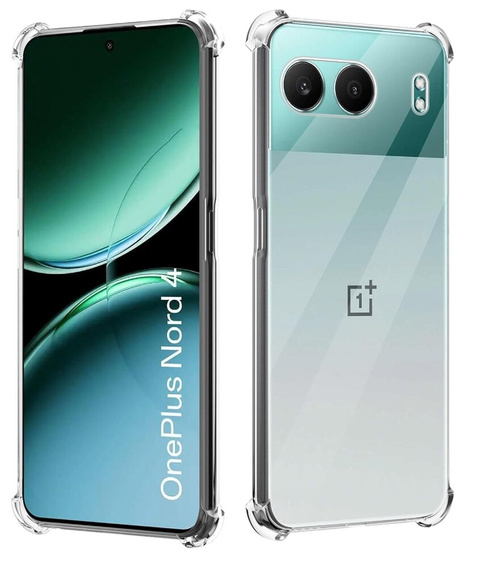 Чехол до OnePlus Nord 4, Dropproof, прозрачный