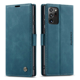 Чехол CASEME для Samsung Galaxy Note 20 Ultra, Leather Wallet Case, зелёный